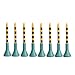 Csnbfiop 30Pcs Colorful Tees Unbreakable Long Tall Golfs Tees Replacement Training Practice Tees Golfs Accessorys