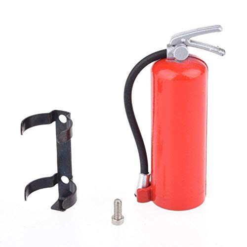 1/10 Scale Fire Extinguisher Rc Rock Crawler Accessory For Amiya Cc01 Rc4wd D90 D110 Rc Truck Car Parts Simulation Decorative Mini Fire Extinguisher