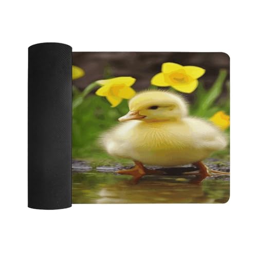 Cute Baby Ducks Desk Pad con base de caucho grande miniatura 3