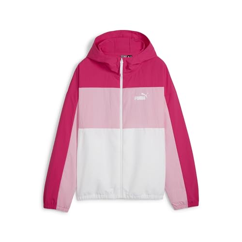 [プーマ] アウター ジャンパー リラックス フーデッド ウィンドブレーカー 678351 レディース 24年春夏カラー ガーネット ローズ(48)