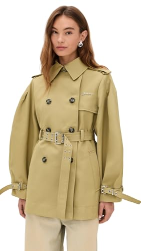 Women's Heavy Twill Midi Trench Coat