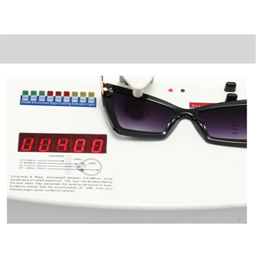 Lunettes de soleil de luxe pour femme avec verre dégradé chic - 6