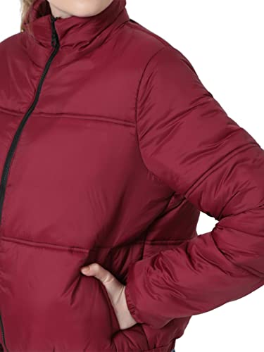 Image of Vero Moda Women's Nylon Regular Fit Puffer Jacket