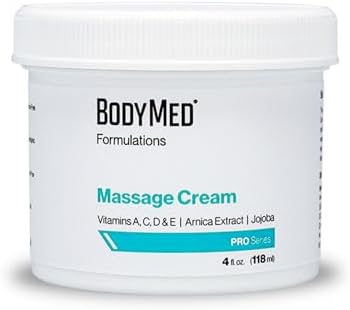BodyMed Formulations Massage Cream, 4 oz. – Fragrance-Free, All-N...