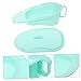 FRCOLOR Horizontal Bed Pan for Elderly and Bedridden Patients Easy-use Urinal Handle for Pregnant Women Bedpan for Bedside Convenience for Home Care