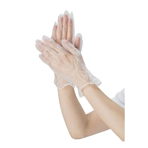 PVCグローブ　Lサイズ Amazon.co.jp: [マツヨシ] 使い捨て手袋 プラスチックグローブ 粉なし