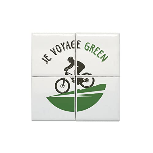 Fabulous carreaux céramique vélo voyage vtt nature 15 cm