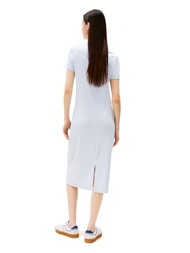 Image of Tommy Jeans Women's Bodycon Midi Dress with Logo Detail