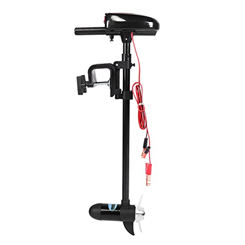 Motore per barca, metallo 12V 18 lbs telescopico spazzolato multi-gear elettrico elettrico motore da pesca alla traina con per gommone barca marina