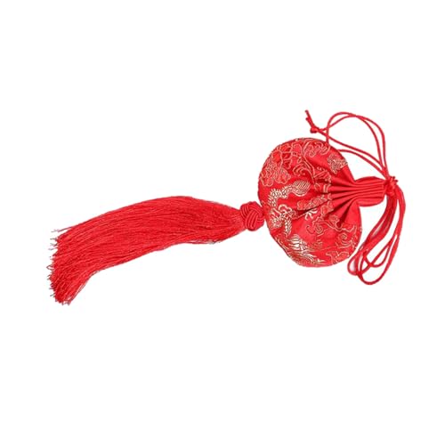 Bolsa decorativa de sachet china para festivales 25x10 cm miniatura 1