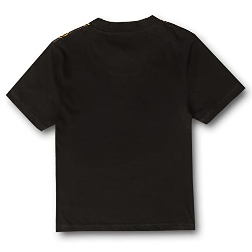 Image of Kidsville Batman Printed Regular Fit Yellow Cotton Boy's T-Shirt