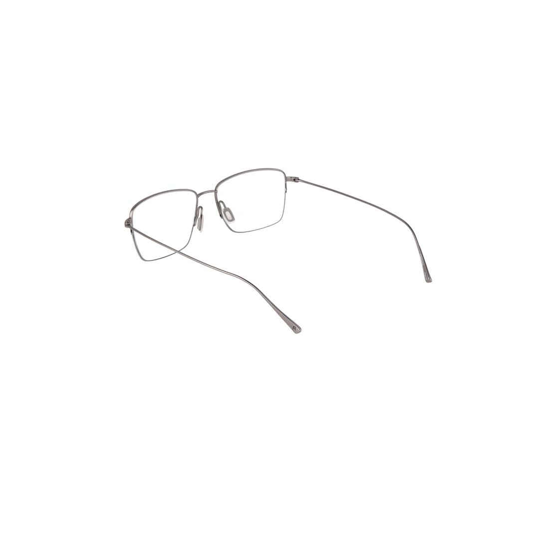 Rodenstock Brille mit Sehstärke für Herren optional mit Sonnenbrillentönung oder Blaulichtfilter, Quadratisch, gefertigt aus Titan (inklusive Brillenetui)