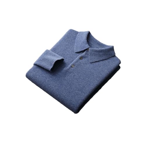 REHJJDFD Men's Sweater Square Collar Long Sleeve Pullover Knitwear Casual Knitting Bottoming Sweater