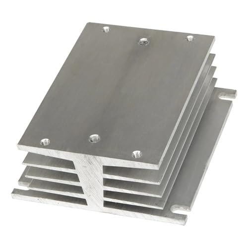 Relé trifásico FHSI04-105W evita sobrecalentamiento con base de aluminio