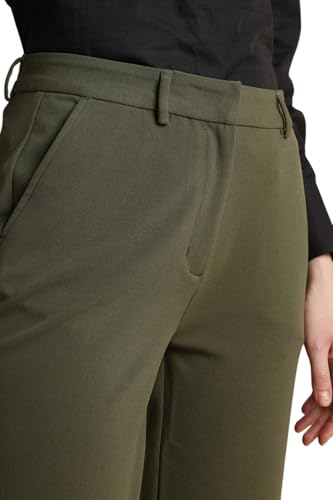 Image of Van Heusen Women High Rise Formal Regular Fit Comfort Trouser