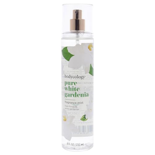 Bodycology Long-Lasting Fragrance Body Mist, Pure White Gardenia, 8 fl oz