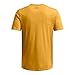 Under Armour Men's Project Rock Respect Short Sleeve T Shirt, (711) Golden Yellow / / Black, Small