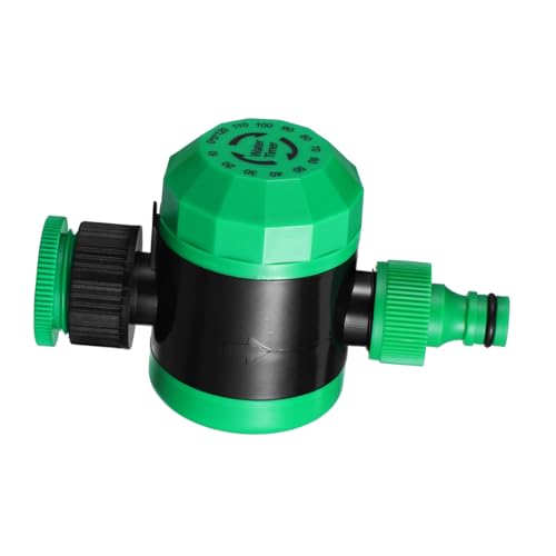 YARNOW Máquina automática de riego de Flores. de rociadores sobre el Suelo Temporizador de riego Aire Libre aspersores para jardín con Temporizador aspersor de jardín AbS Green