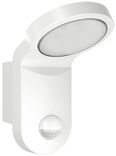 ESYLUX LED-Leuchte 14 W mit Bewegungsmelder, 140 Grad, 5000 K, Aluminiumdruckguss und Kunststoff, AOl 100LED 5 K, weiß, 2386877 Cover