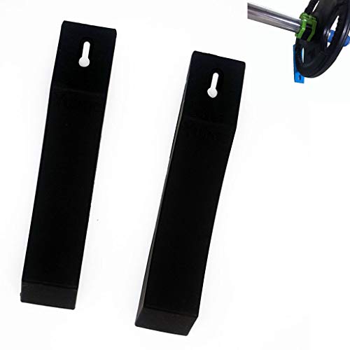 yuhqc 2 Pack Deadlift Barbell Jack Alternative Wedge Used as Load Unload Weight Plates for Fitness Exercise Sports Strength Bodybuilder Athlete Cross Training (Black)