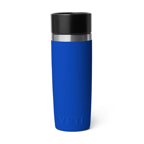 Image of YETI Rambler 16 oz Travel Bottle, Stainless Steel, Vacuum Insulated with Leakproof Commuter Cap, Royal Blue