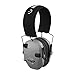 Walkers Razor Electric Slim Earmuffs - Noise Cancelling Ear Protectors with Built-in Microphone (Talk to Me Goose Grey) - Ideal for Hunting, Shooting, and Outdoor Activities (10-Pack)
