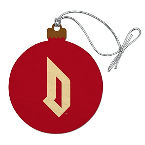 GRAPHICS & MORE Duquesne University Secondary Logo Wood Christmas Tree Holiday Ornament