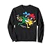 Puzzle de football américain pour enfant et enfant Sweatshirt