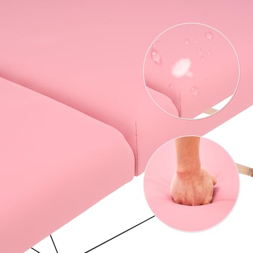 Table de massage pliante YOUNIKE resoudre le manque d'espace avec ce lit rose