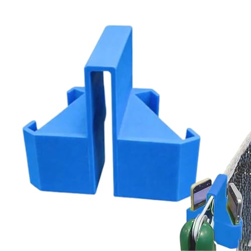 Gwtdtoad Soporte para cámara de Tenis, Doble Perspectiva, Red de Tenis, Soporte para teléfono móvil, Clip portátil, Soporte para cámara para grabación, Entrenamiento y transmisión en, 14 x 7 x 16