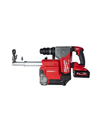 M18 ONEFHPXDEL-552C Kombihammer 5,0J mit Staubabsaugung, 2x5,5 High-Output Akku, Ladegerät in Koffer 4933478498 – Bild 4