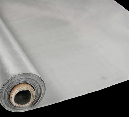 30 Mesh Stainless Steel Screen Grid, 12 * 39 Inch Filtration Wire Mesh, for Separation Media Mesh Weave Filtration 1pc