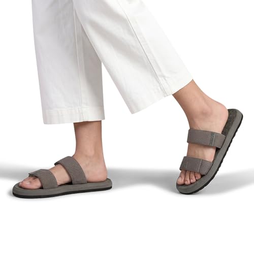 Image of Neeman's Commute Sandals for Men & Women | Adjustable Dual Strap Sandals | Cushioned Footbed | Ergonomic Comfort Sandals | Lightweight Everyday Casual Footwear