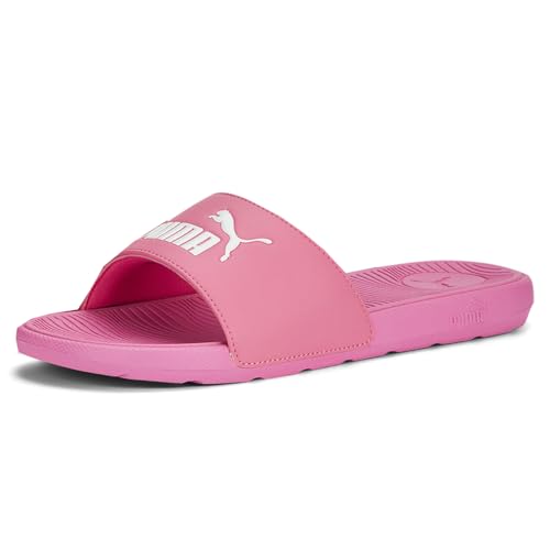 PUMA Womens Cool Cat 2.0 Sport Logo Slide Casual Sandals Casual Low Heel 1-2" - Pink2