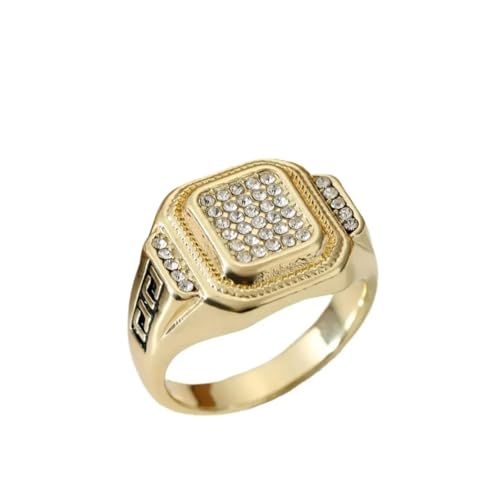 Bague Ring square pour homme au fini poli | Bijou minimaliste