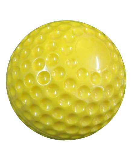 Swing&Spin Cricket Bowling Machine Balls (Yellow) | Dimple Ball | Practise Ball | PU Cricket Ball | Lasts 2000+ Overs | 150 Gram - 12 Balls Pack-picture-28