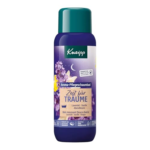 Kneipp Aroma-Pflegeschaumbad Zeit Für Träume Lavendel Vanille Und Abendblume, 1er Pack (1 X 400 Ml)