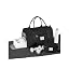 B-Black with Toiletry Bag