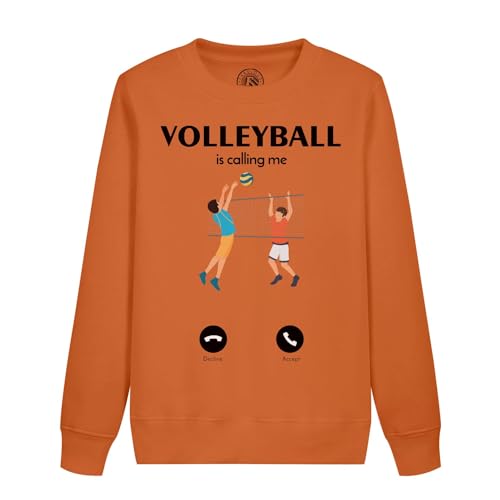 Sweatshirt enfant le volley m'appelle idéal pour l'école et le club de sport