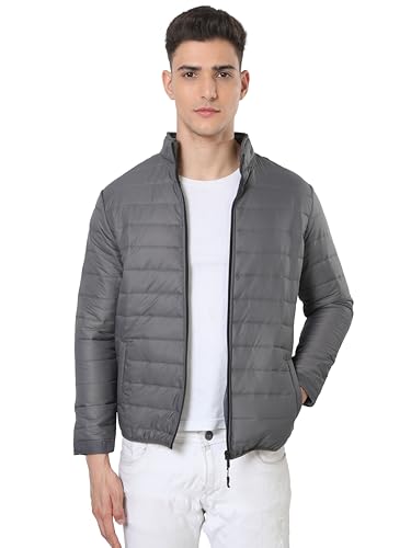 Image of Scott International Winter Jacket for Men Bomber Jacket Mens Nylon Quilted standard length Puffer Jacket Full Sleeve Mens Jacket Monsoon Jackets for Men