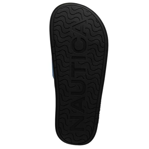 Image of Nautica Men's Athletic Cushioned Casual Slip On Shower Pool Beach Slide Sandals