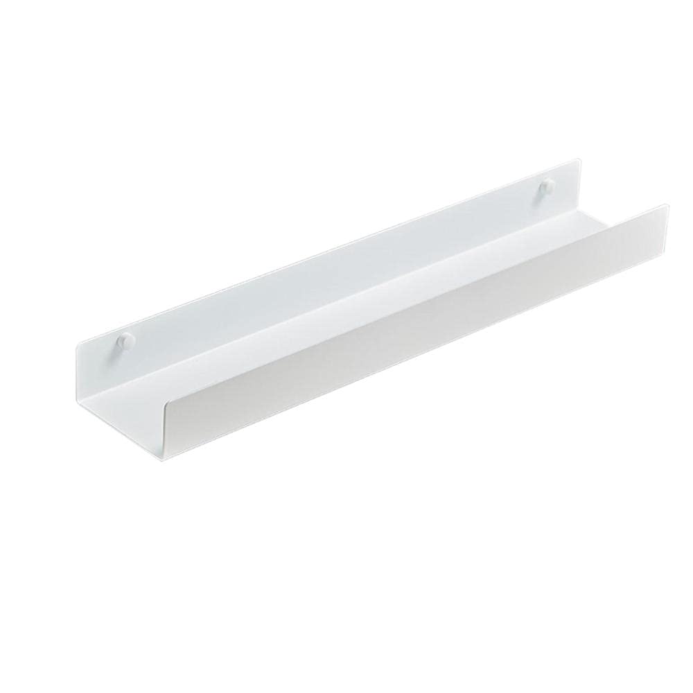 Bathroom Shelves No Drilling Shower Caddy Stainless Steel Shower Shelves Wall Mounted Self Adhesive Anti-Rust for Kitchen Bathroom-White