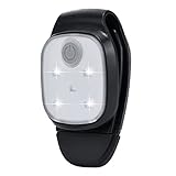 LED Clip Lampe Stirnlampe für Joggen, Wiederaufladbare USB Kopflampe Freihändig, Outdoor Wasserdicht Sicherheit Licht für Kinder Schulranzen Nachtläufer Bergsteiger für Camping Klettern Laufen Wandern
