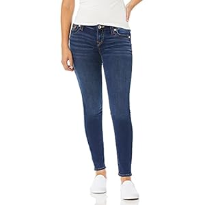 True Religion Women's Halle Mid Rise Super Skinny Fit Jean, Dreamcatcher, 24
