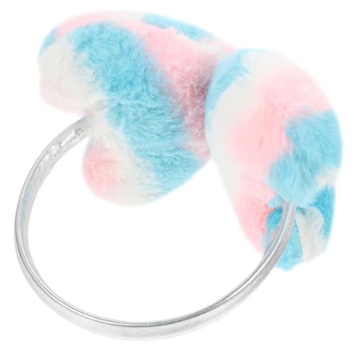 Color Earmuffs Fleece Adults Ear Covers for Sleeping Ear Wind Warming Warmth Ear Muff Pink Warmer Soft