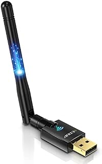 USB Wifi Adapter for PC, EDUP LOVE WiFi Dongle AC600mbps Wireless Network Dual Band 5GHz/2.4GHz for Desktop Laptop, Supports Mac OS10.6-10.15, Windows XP,10,8.1,7