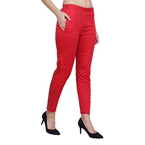 Image of POPWINGS Women's Relaxed Fit Trousers