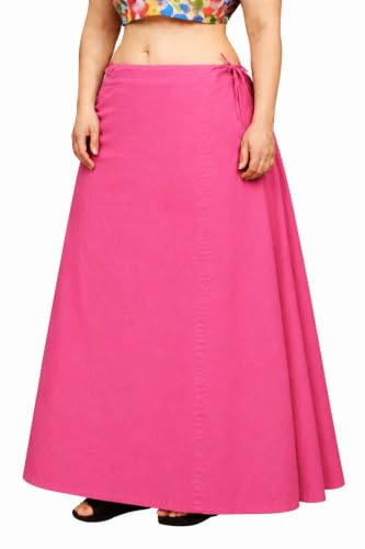 Image of CITIX Pure Cotton Petticoat for Women's Saree | Adjustable Drawstring Waist