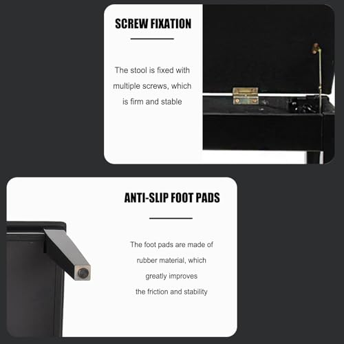 Banc de piano double resoud le manque de rangement pour partitions - 4
