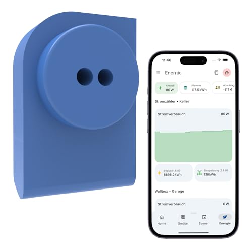 everHome EcoTracker - Stromzähler EHZ auslesen - Lesekopf Smartmeter - inkl. App